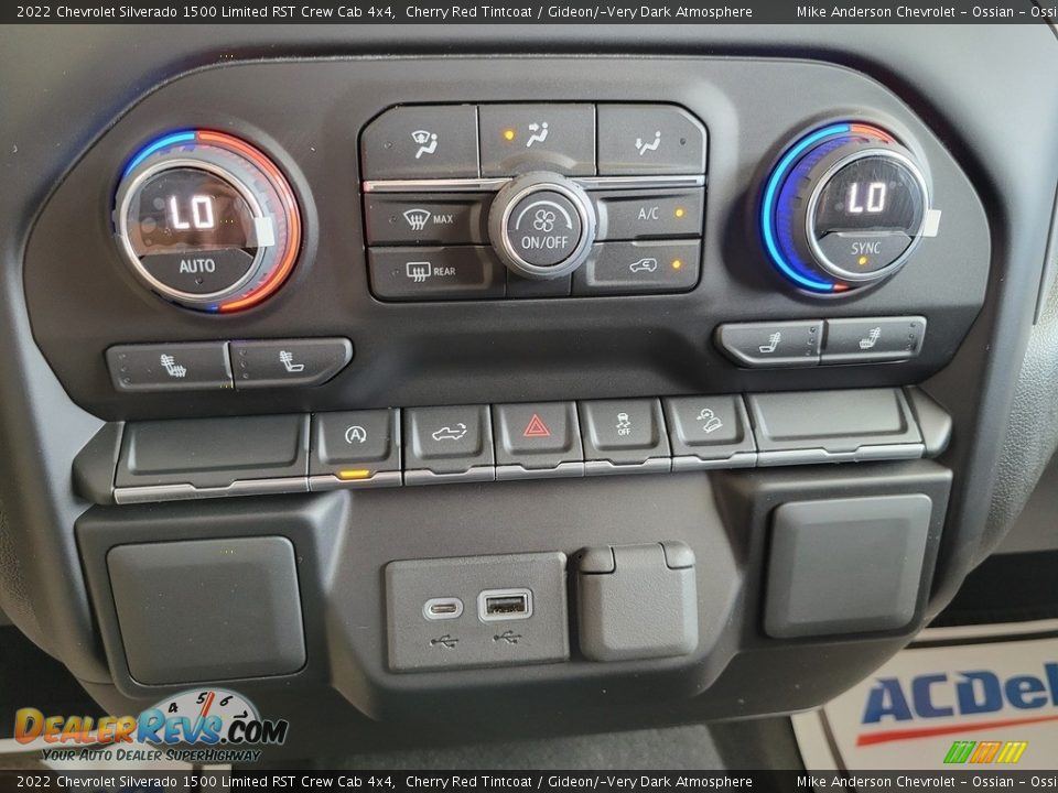 Controls of 2022 Chevrolet Silverado 1500 Limited RST Crew Cab 4x4 Photo #31