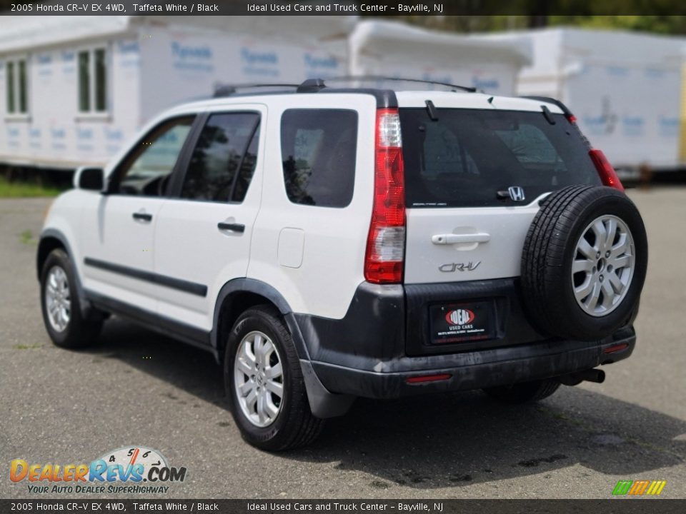 2005 Honda CR-V EX 4WD Taffeta White / Black Photo #3