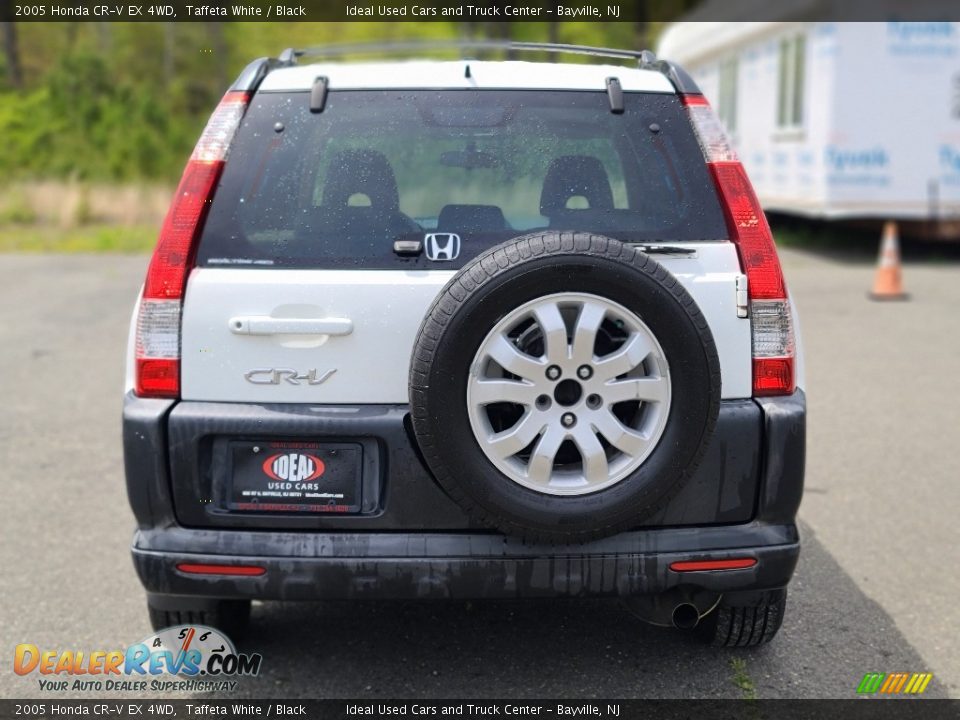 2005 Honda CR-V EX 4WD Taffeta White / Black Photo #4