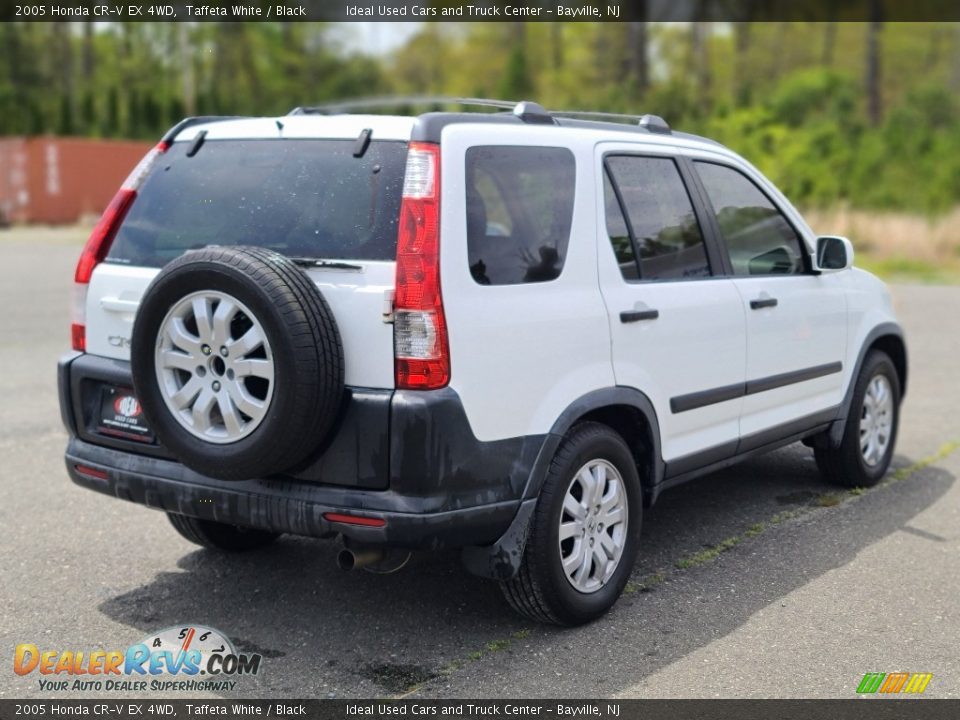 2005 Honda CR-V EX 4WD Taffeta White / Black Photo #5