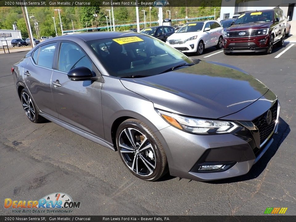 2020 Nissan Sentra SR Gun Metallic / Charcoal Photo #2