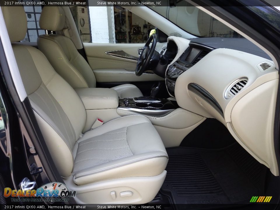 Wheat Interior - 2017 Infiniti QX60 AWD Photo #19