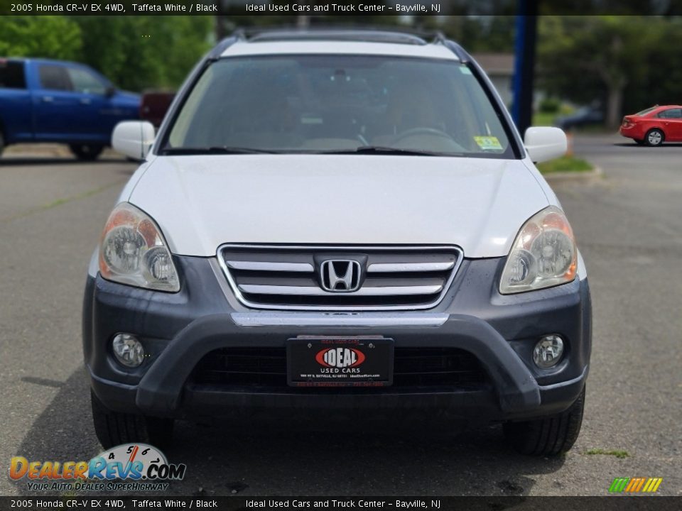 2005 Honda CR-V EX 4WD Taffeta White / Black Photo #8