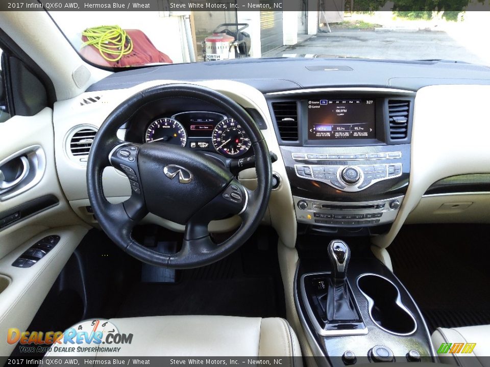 Dashboard of 2017 Infiniti QX60 AWD Photo #20