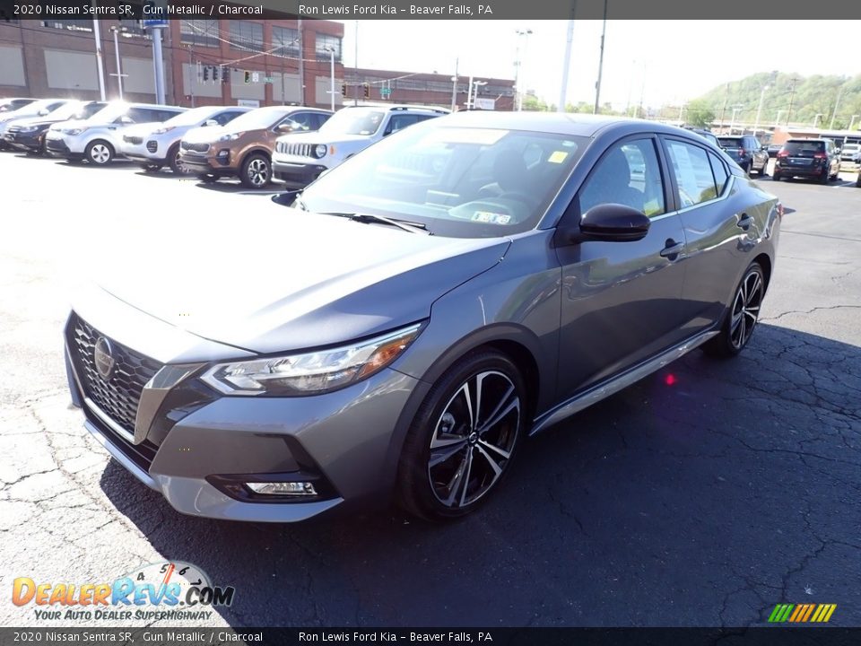 2020 Nissan Sentra SR Gun Metallic / Charcoal Photo #4