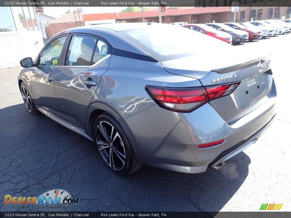 2020 Nissan Sentra SR Gun Metallic / Charcoal Photo #6