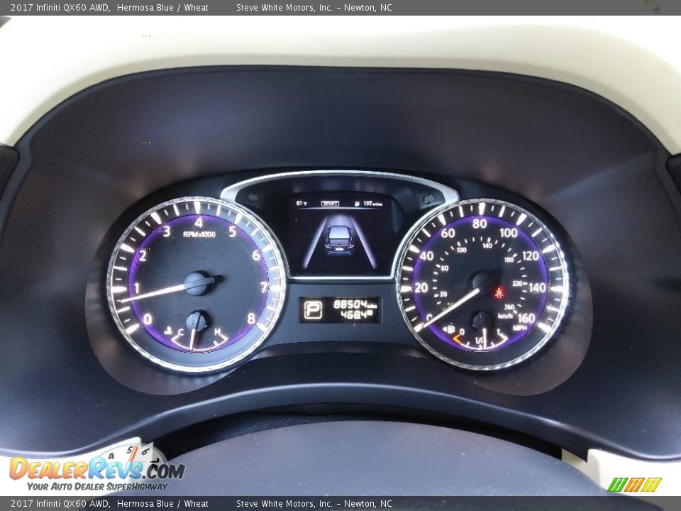 2017 Infiniti QX60 AWD Gauges Photo #24