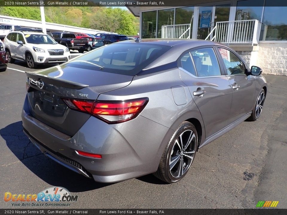 2020 Nissan Sentra SR Gun Metallic / Charcoal Photo #8