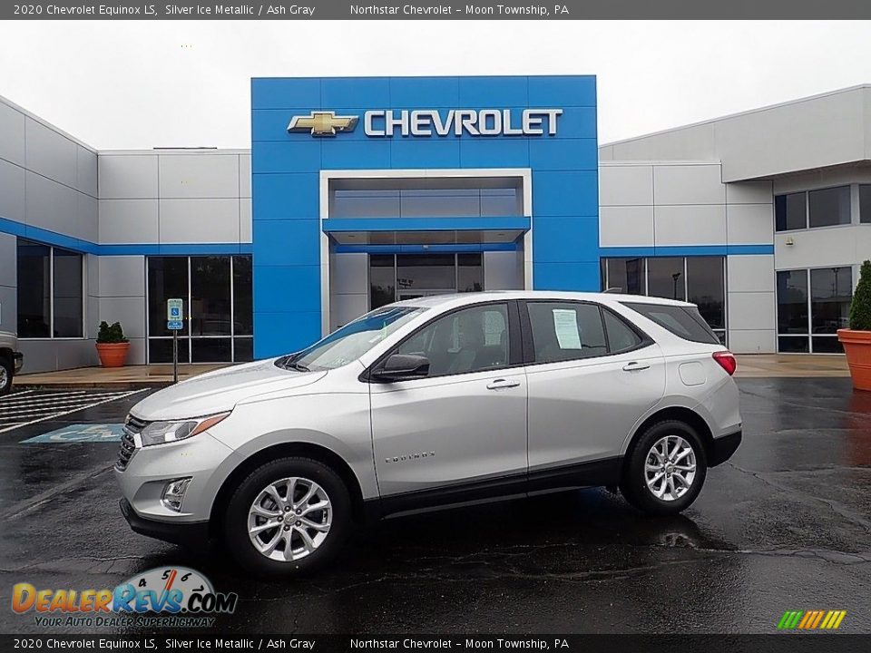 2020 Chevrolet Equinox LS Silver Ice Metallic / Ash Gray Photo #1