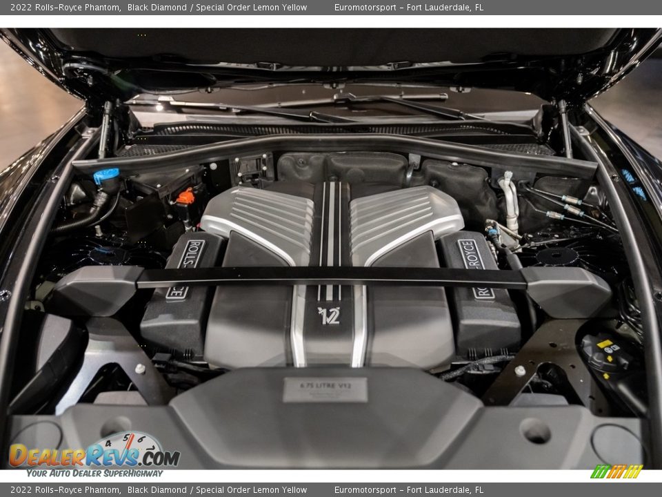 2022 Rolls-Royce Phantom  6.75 Liter Twin-Turbocharged DOHC 48-Valve VVT V12 Engine Photo #50