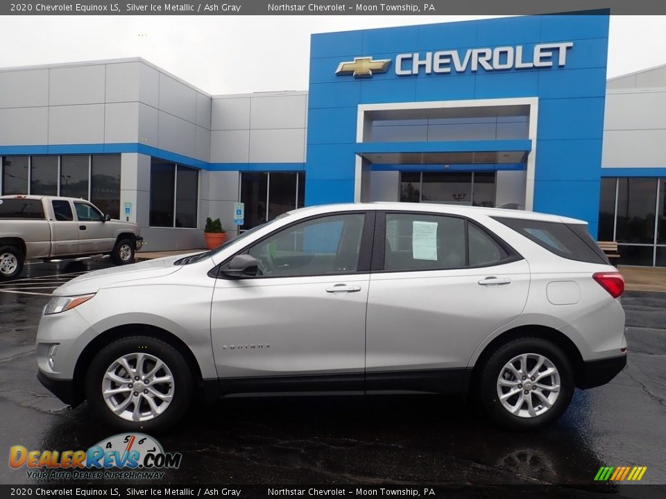 Silver Ice Metallic 2020 Chevrolet Equinox LS Photo #3