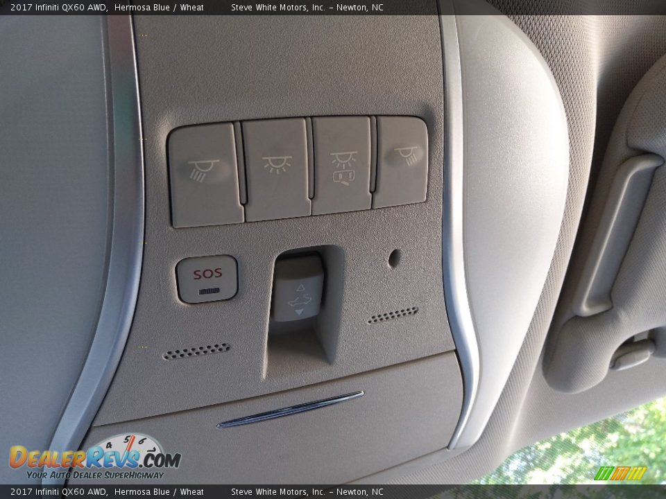 Controls of 2017 Infiniti QX60 AWD Photo #33