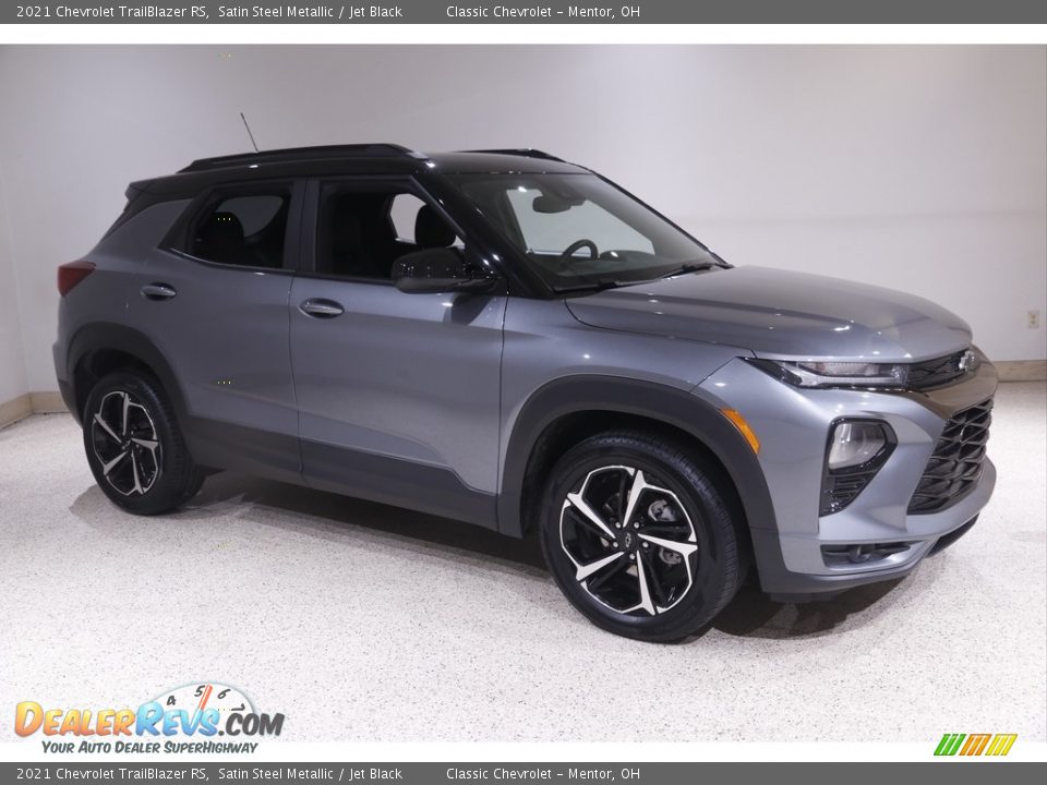 Satin Steel Metallic 2021 Chevrolet TrailBlazer RS Photo #1