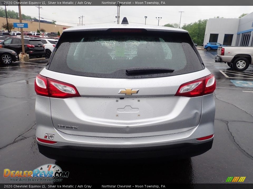 2020 Chevrolet Equinox LS Silver Ice Metallic / Ash Gray Photo #6