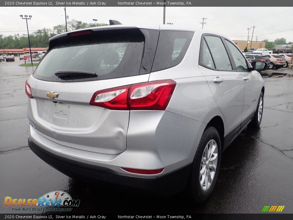 2020 Chevrolet Equinox LS Silver Ice Metallic / Ash Gray Photo #8