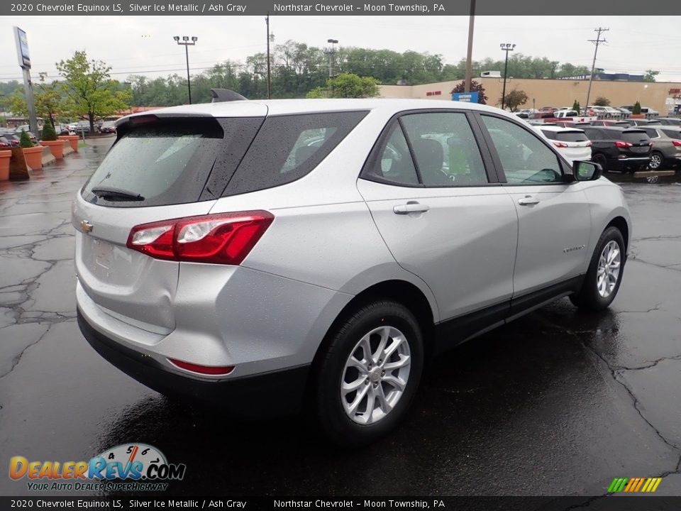 2020 Chevrolet Equinox LS Silver Ice Metallic / Ash Gray Photo #9