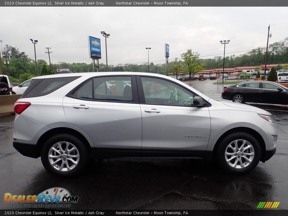 2020 Chevrolet Equinox LS Silver Ice Metallic / Ash Gray Photo #10