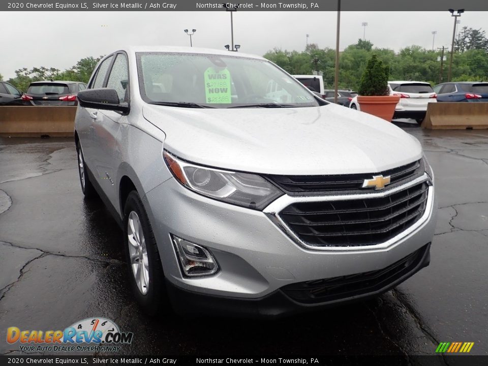 2020 Chevrolet Equinox LS Silver Ice Metallic / Ash Gray Photo #12