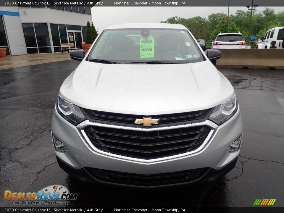 2020 Chevrolet Equinox LS Silver Ice Metallic / Ash Gray Photo #13