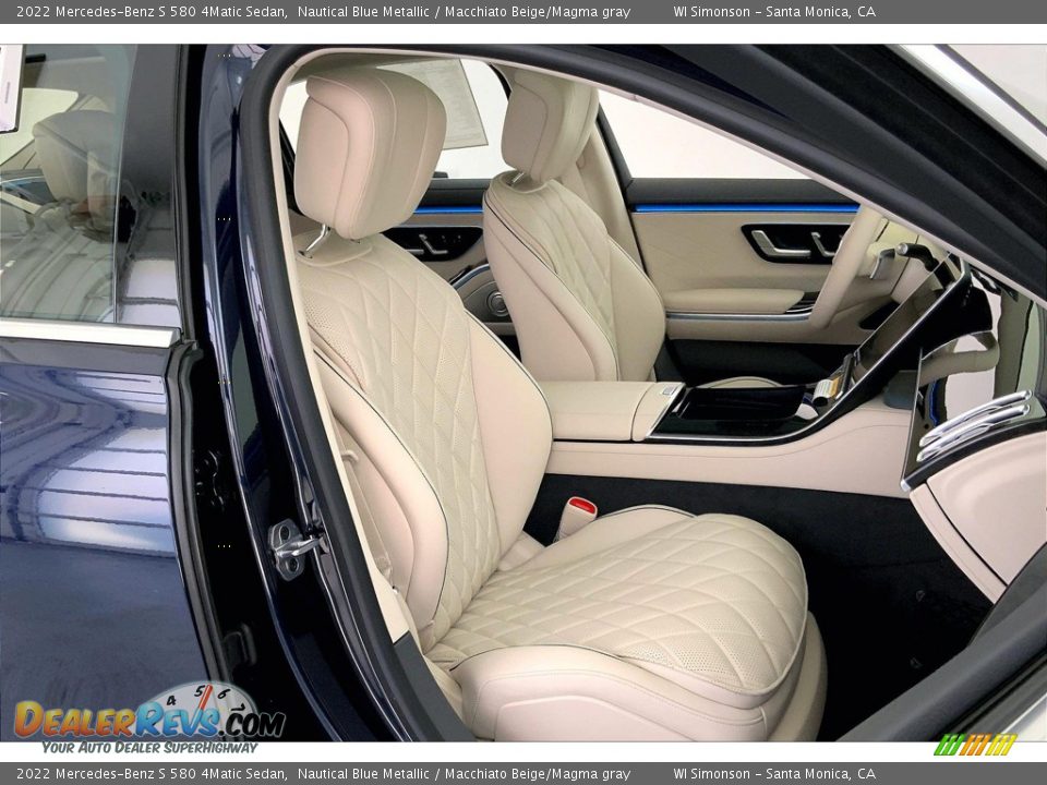 Front Seat of 2022 Mercedes-Benz S 580 4Matic Sedan Photo #5