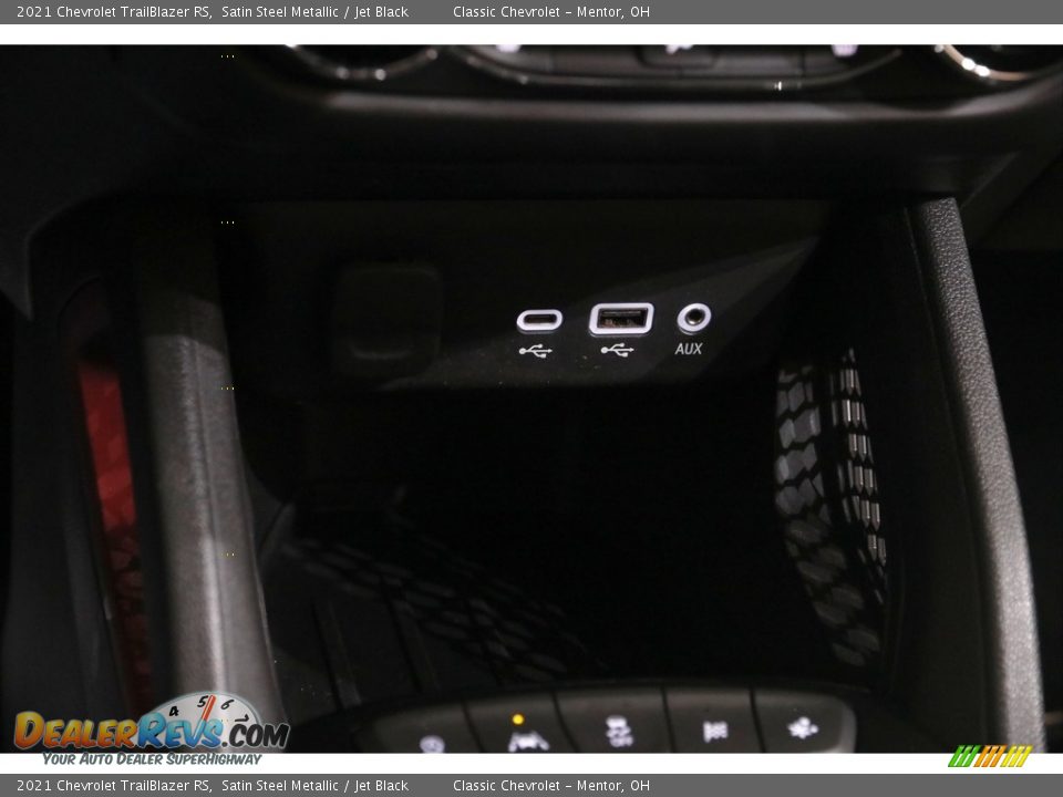 2021 Chevrolet TrailBlazer RS Satin Steel Metallic / Jet Black Photo #14