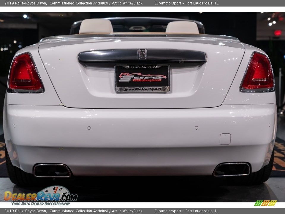 2019 Rolls-Royce Dawn Commissioned Collection Andalusi / Arctic White/Black Photo #7