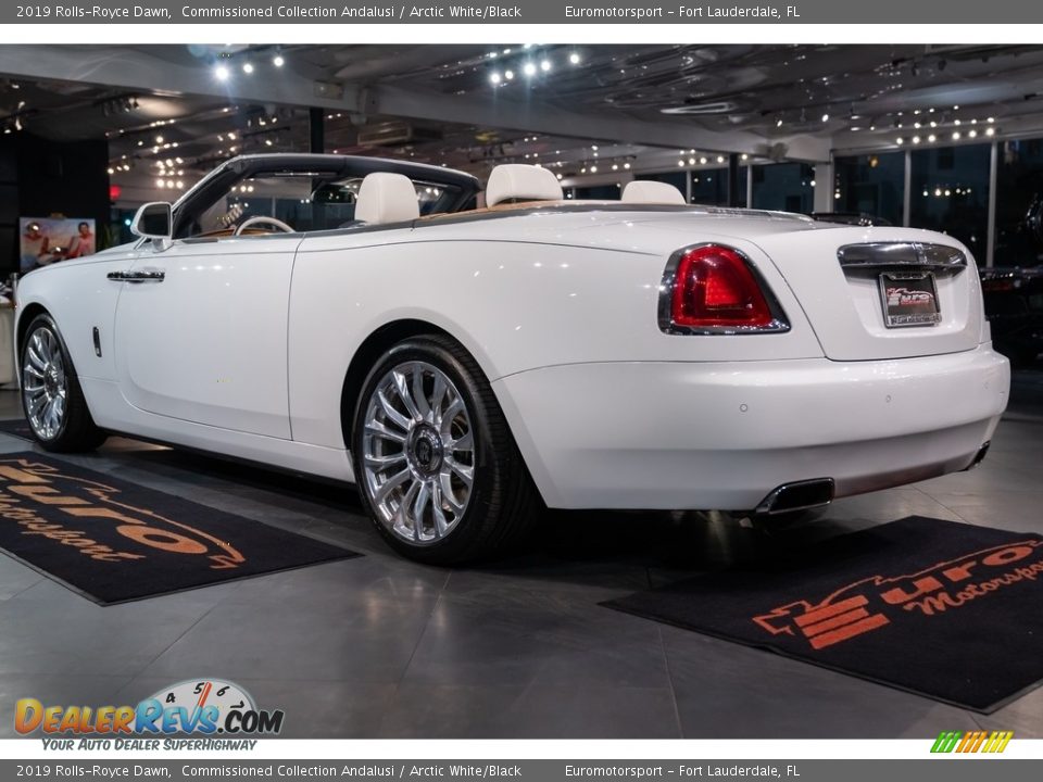 2019 Rolls-Royce Dawn Commissioned Collection Andalusi / Arctic White/Black Photo #9