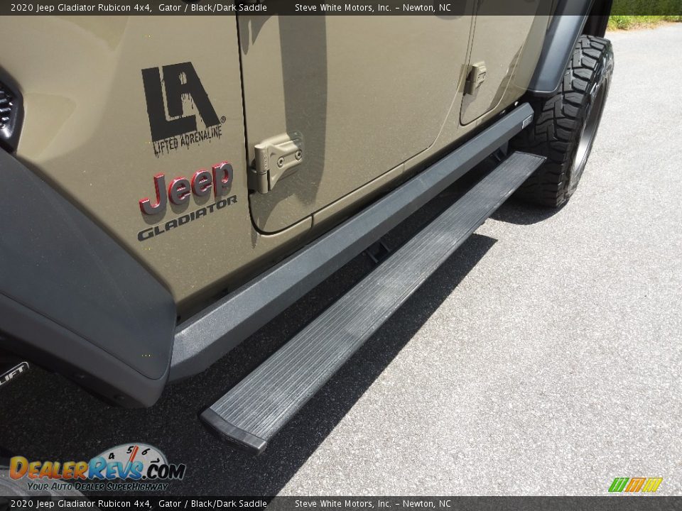 2020 Jeep Gladiator Rubicon 4x4 Gator / Black/Dark Saddle Photo #15