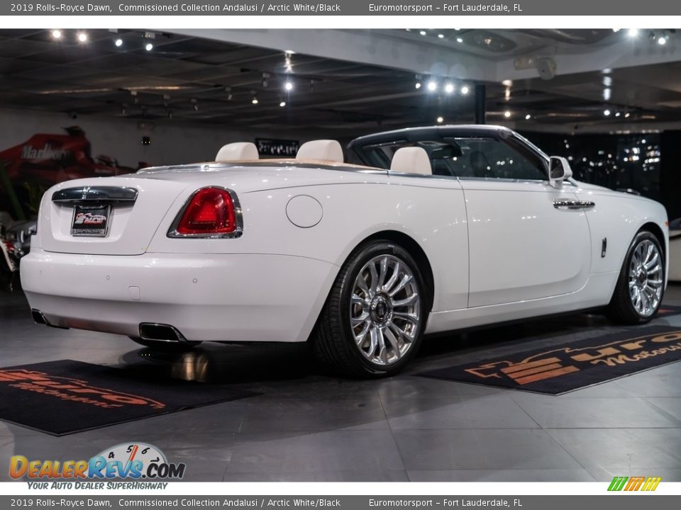 2019 Rolls-Royce Dawn Commissioned Collection Andalusi / Arctic White/Black Photo #10