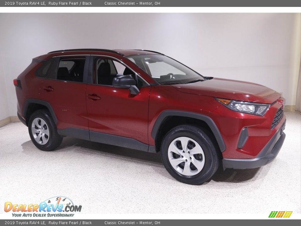 2019 Toyota RAV4 LE Ruby Flare Pearl / Black Photo #1