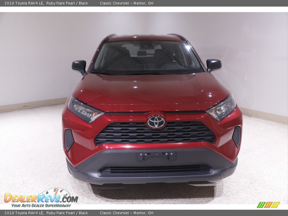 2019 Toyota RAV4 LE Ruby Flare Pearl / Black Photo #2