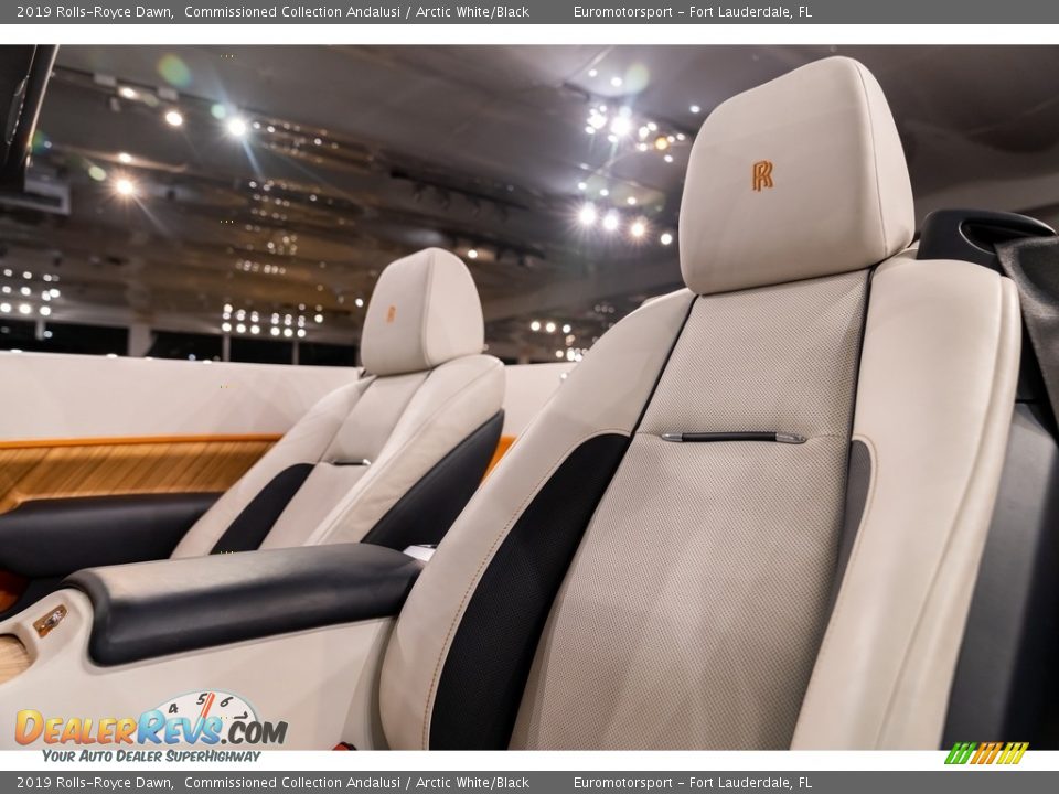 2019 Rolls-Royce Dawn Commissioned Collection Andalusi / Arctic White/Black Photo #14