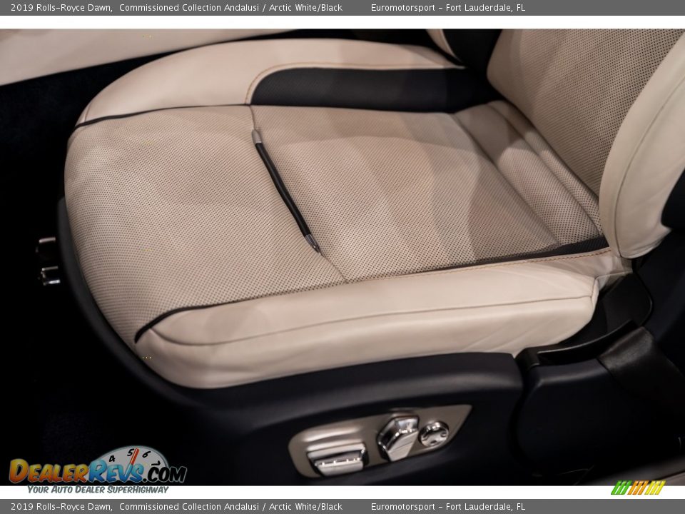 2019 Rolls-Royce Dawn Commissioned Collection Andalusi / Arctic White/Black Photo #16