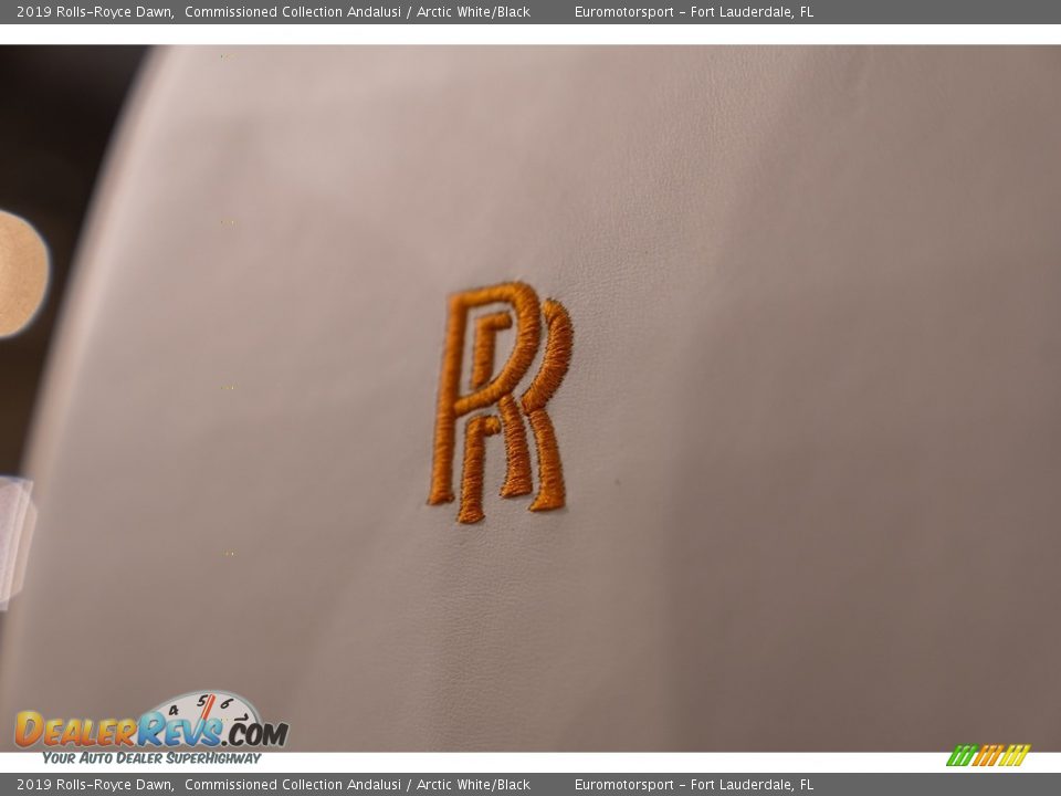 2019 Rolls-Royce Dawn Commissioned Collection Andalusi / Arctic White/Black Photo #19