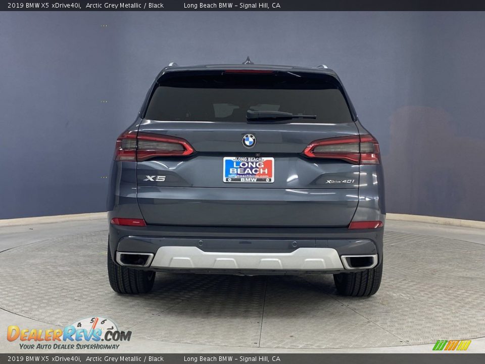 2019 BMW X5 xDrive40i Arctic Grey Metallic / Black Photo #4