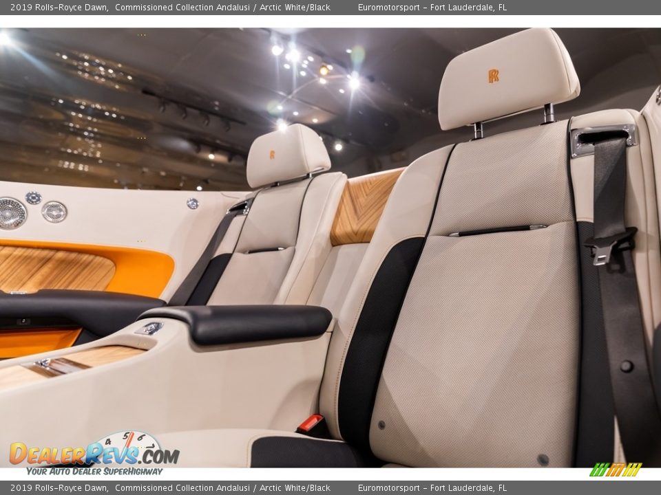 Rear Seat of 2019 Rolls-Royce Dawn  Photo #21