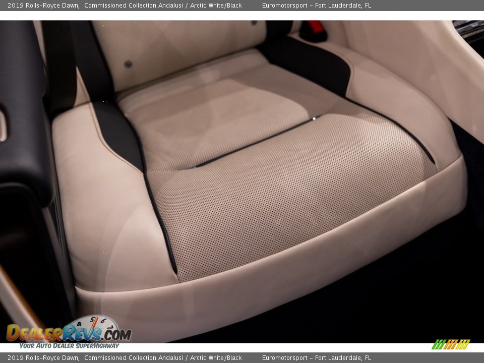 2019 Rolls-Royce Dawn Commissioned Collection Andalusi / Arctic White/Black Photo #23