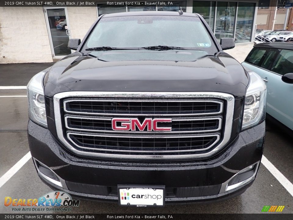 2019 GMC Yukon SLT 4WD Onyx Black / Jet Black Photo #2