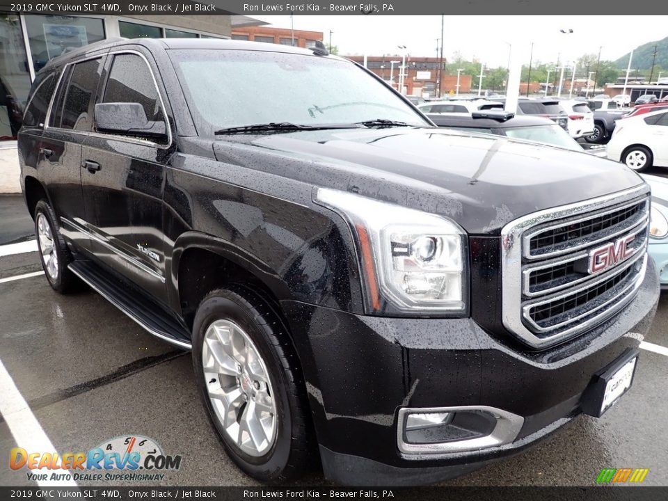 2019 GMC Yukon SLT 4WD Onyx Black / Jet Black Photo #3
