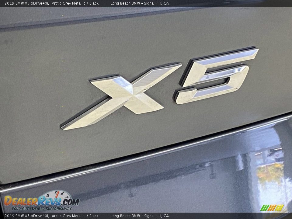 2019 BMW X5 xDrive40i Arctic Grey Metallic / Black Photo #10
