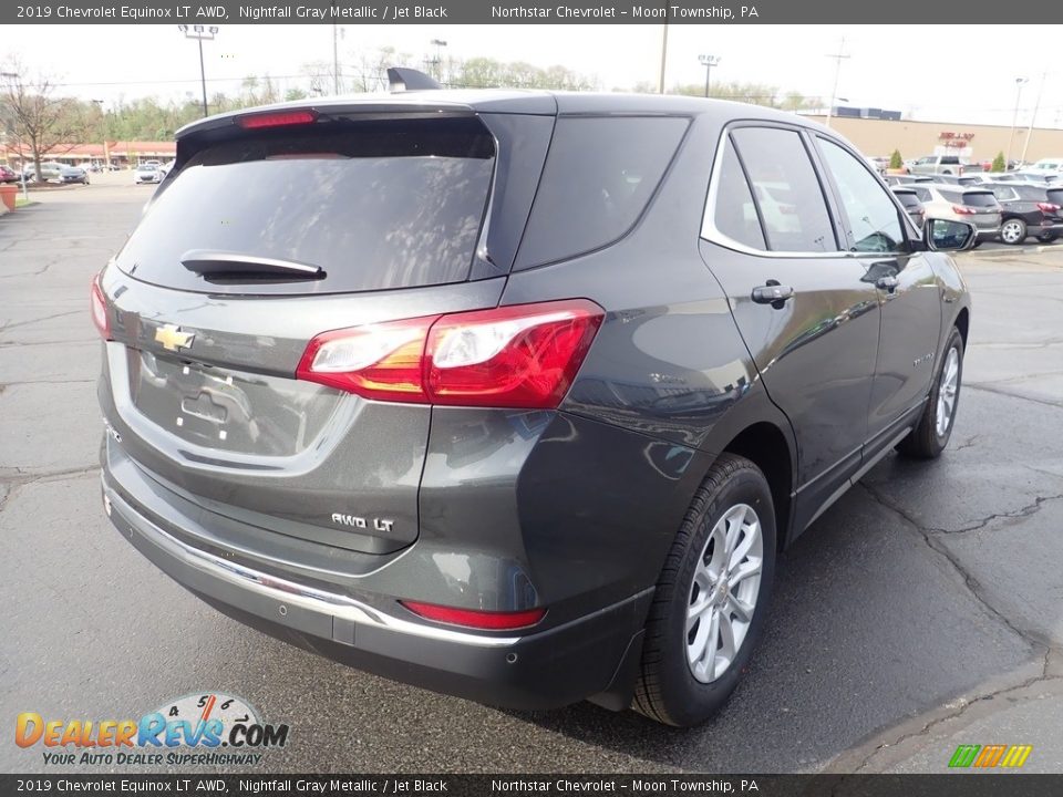 2019 Chevrolet Equinox LT AWD Nightfall Gray Metallic / Jet Black Photo #8