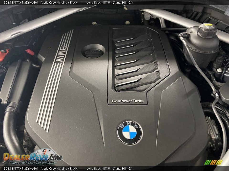 2019 BMW X5 xDrive40i Arctic Grey Metallic / Black Photo #11