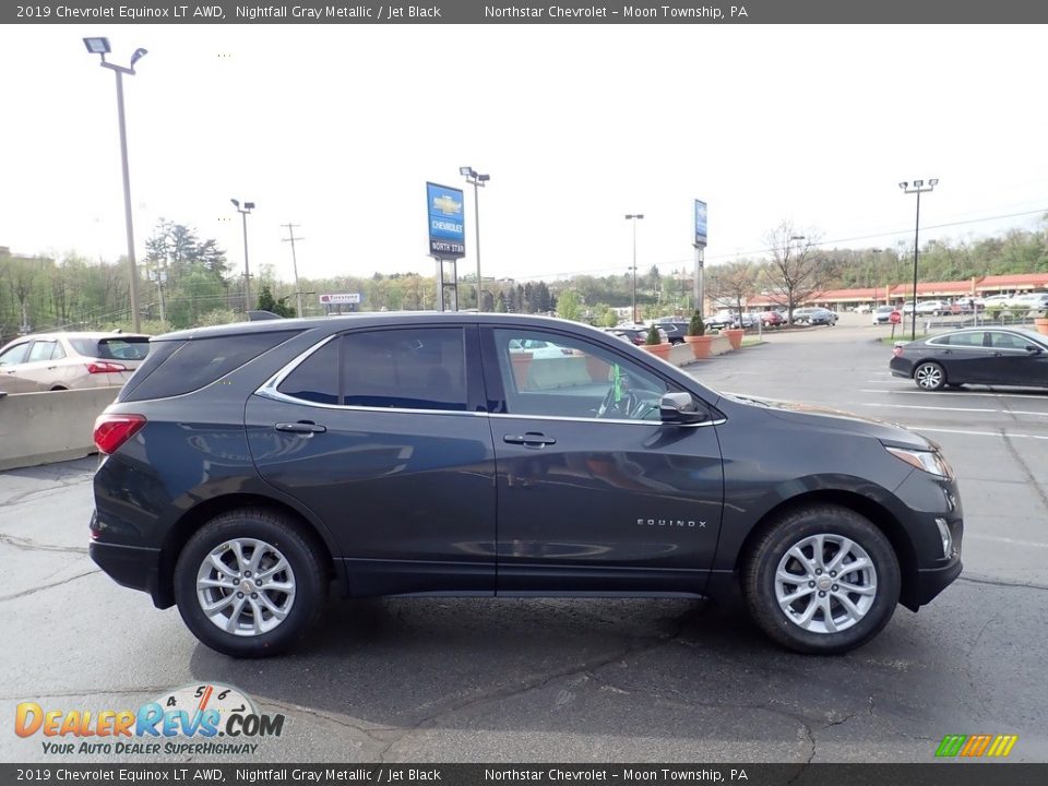 2019 Chevrolet Equinox LT AWD Nightfall Gray Metallic / Jet Black Photo #10