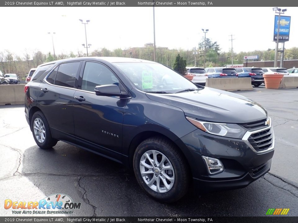 2019 Chevrolet Equinox LT AWD Nightfall Gray Metallic / Jet Black Photo #11