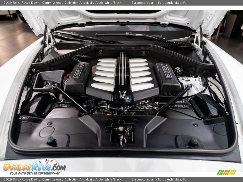 2019 Rolls-Royce Dawn  6.75 Liter Twin Turbocharged DOHC 48-Valve VVT V12 Engine Photo #33