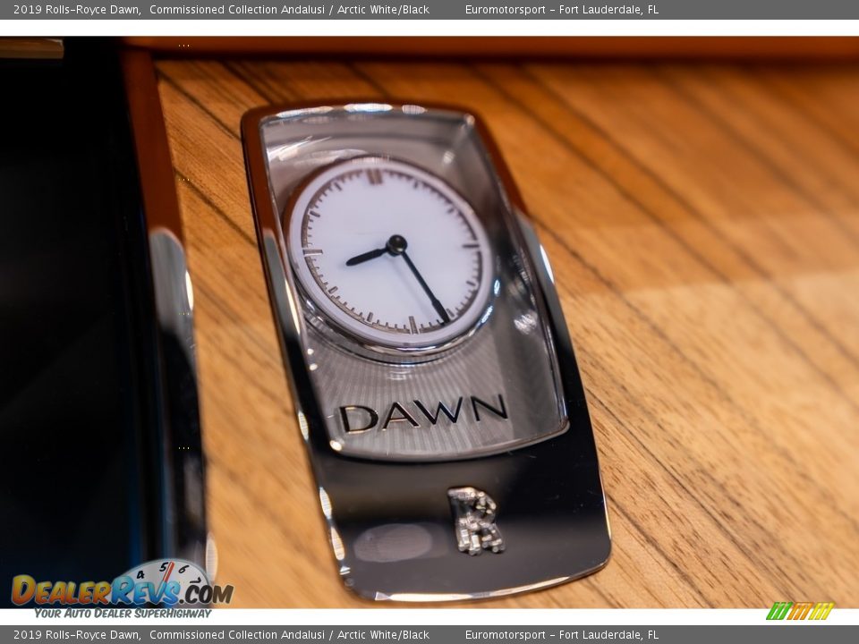 2019 Rolls-Royce Dawn Commissioned Collection Andalusi / Arctic White/Black Photo #34
