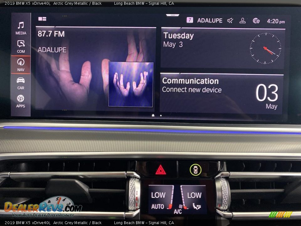 2019 BMW X5 xDrive40i Arctic Grey Metallic / Black Photo #22