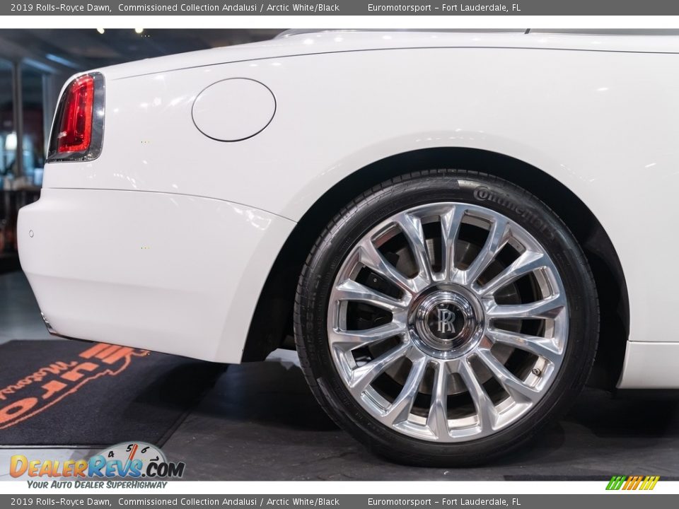 2019 Rolls-Royce Dawn Commissioned Collection Andalusi / Arctic White/Black Photo #42