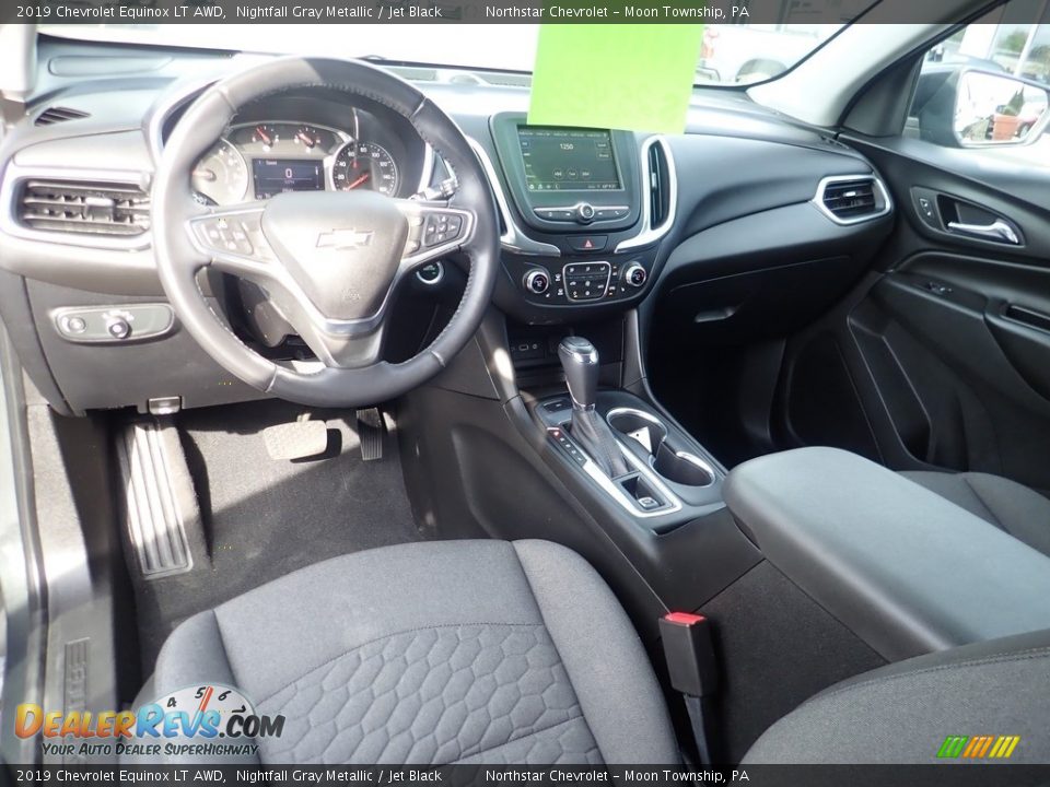 2019 Chevrolet Equinox LT AWD Nightfall Gray Metallic / Jet Black Photo #22