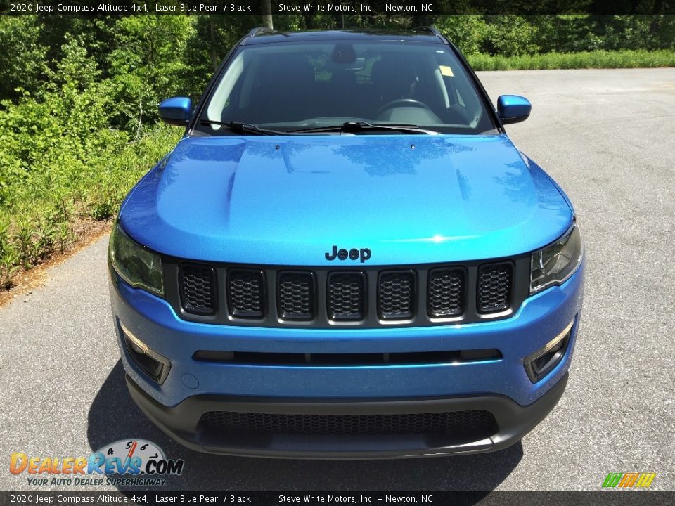 2020 Jeep Compass Altitude 4x4 Laser Blue Pearl / Black Photo #4